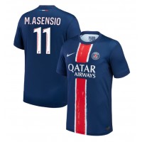 Camisa de Futebol Paris Saint-Germain Marco Asensio #11 Equipamento Principal 2024-25 Manga Curta